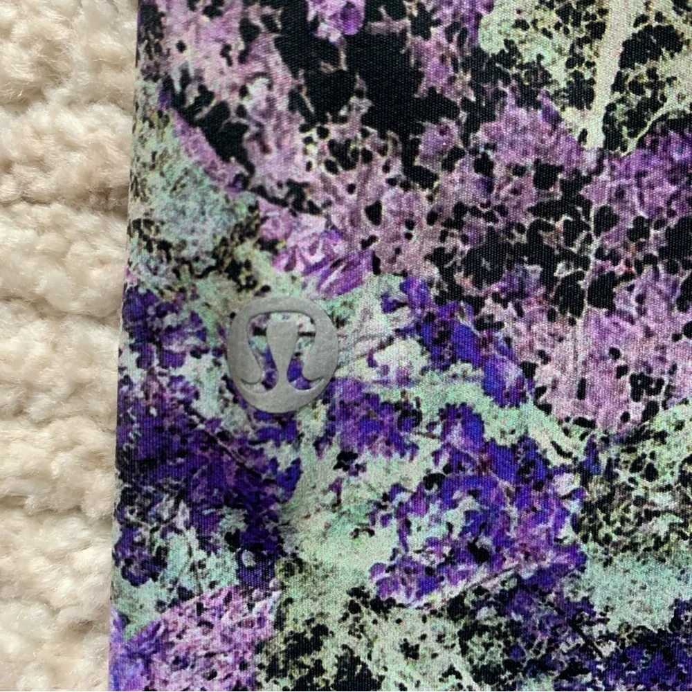 Lululemon Fast & Free Crop 19” Purple Size 4